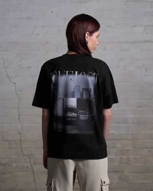 Open image in slideshow, Boxy Fit T-Shirt Black - lovelostclo
