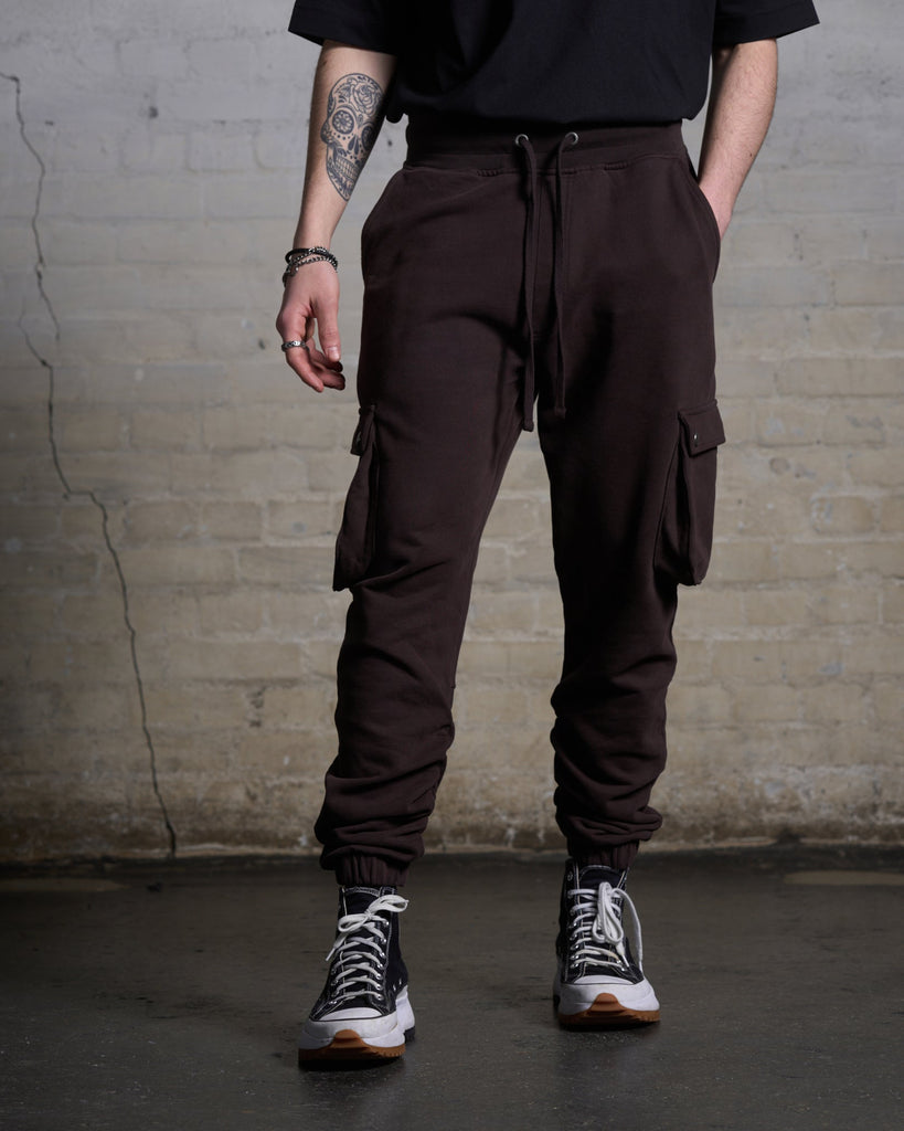 Cargo Joggers Chocolate - lovelostclo