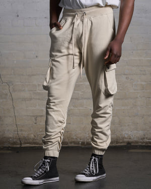 Cargo Joggers Vanilla - lovelostclo