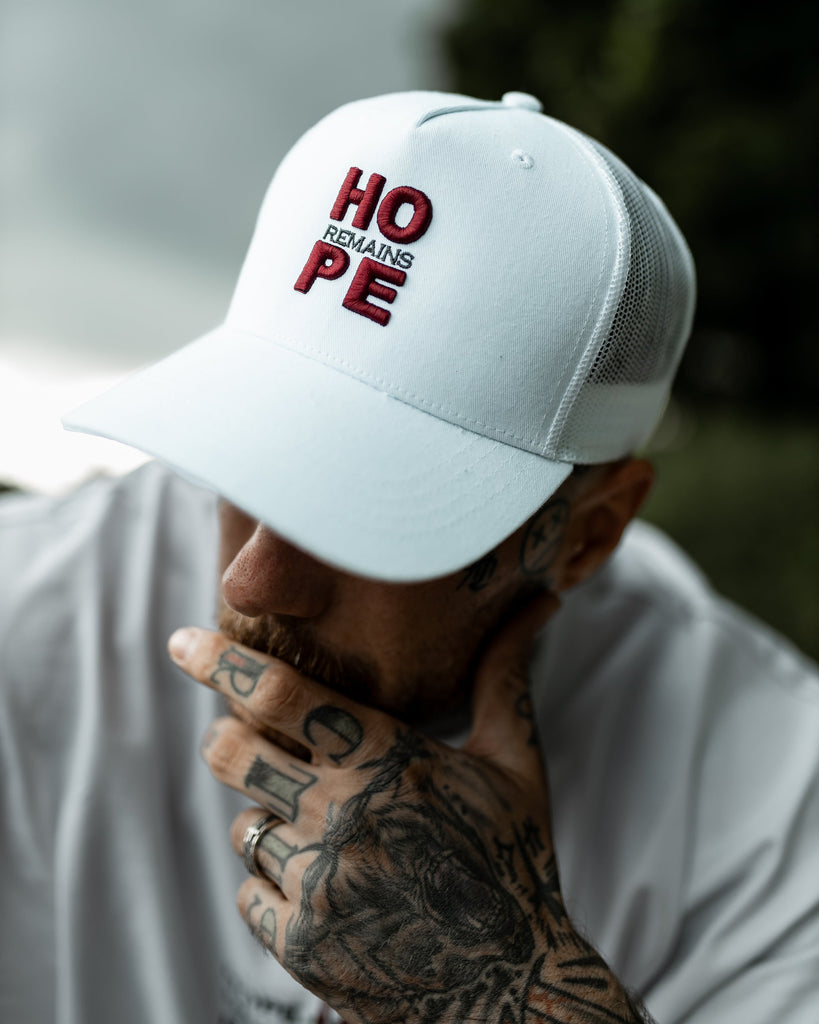 HOPE Cap Clear White - lovelostclo